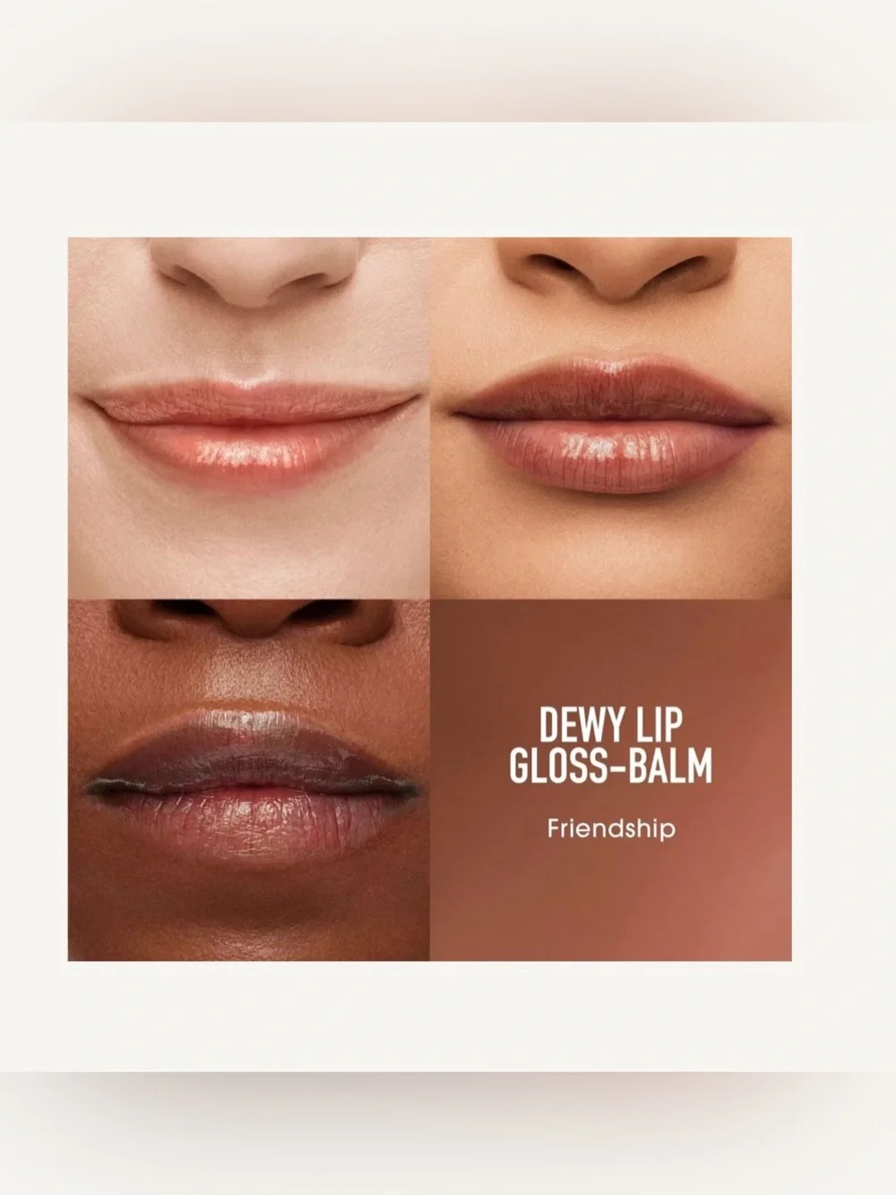 bareMinerals Mineralist Dewy Lip Gloss Balm In FRIENDSHIP,Full Sz 0.1oz,BNIB,New